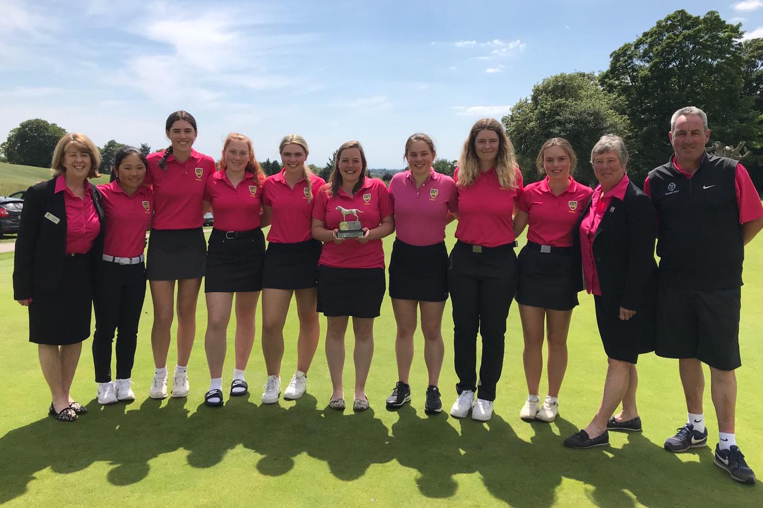 Surrey women's golf team