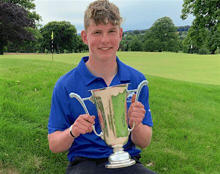 Scottish Boys champion Archie Finnie (Royal Burgess)