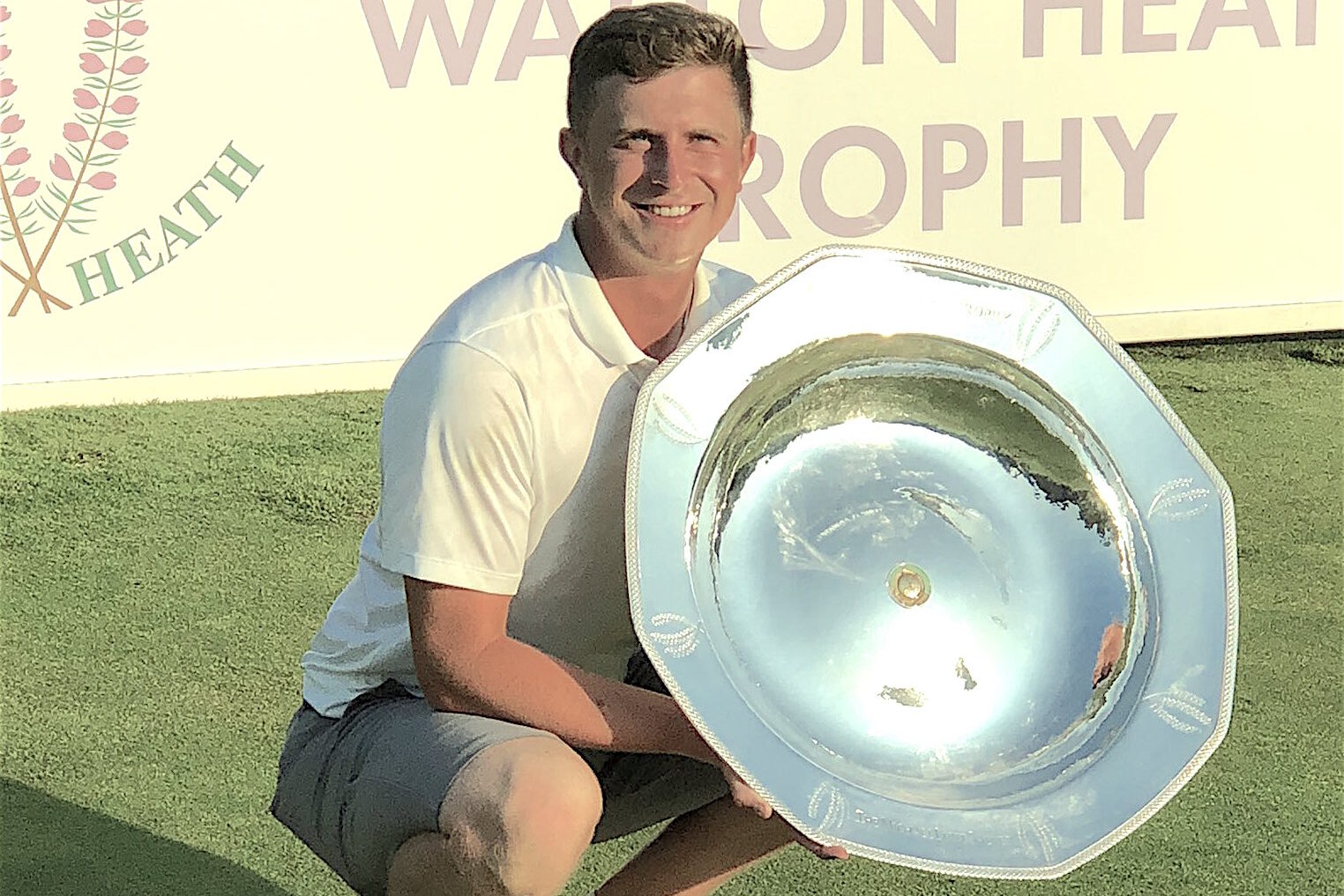 OUT OF THE SHADOWS: Rhys Nevin delivered a career performance by dominating at the Walton Heath Trophy