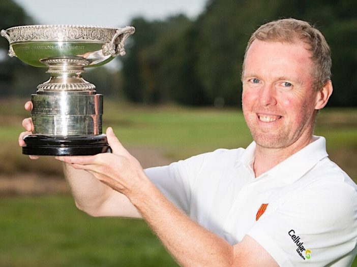 City of Newcastle Golf Club's Andrew Minnikin, winner of the England Golf Men’s Champion of Champions