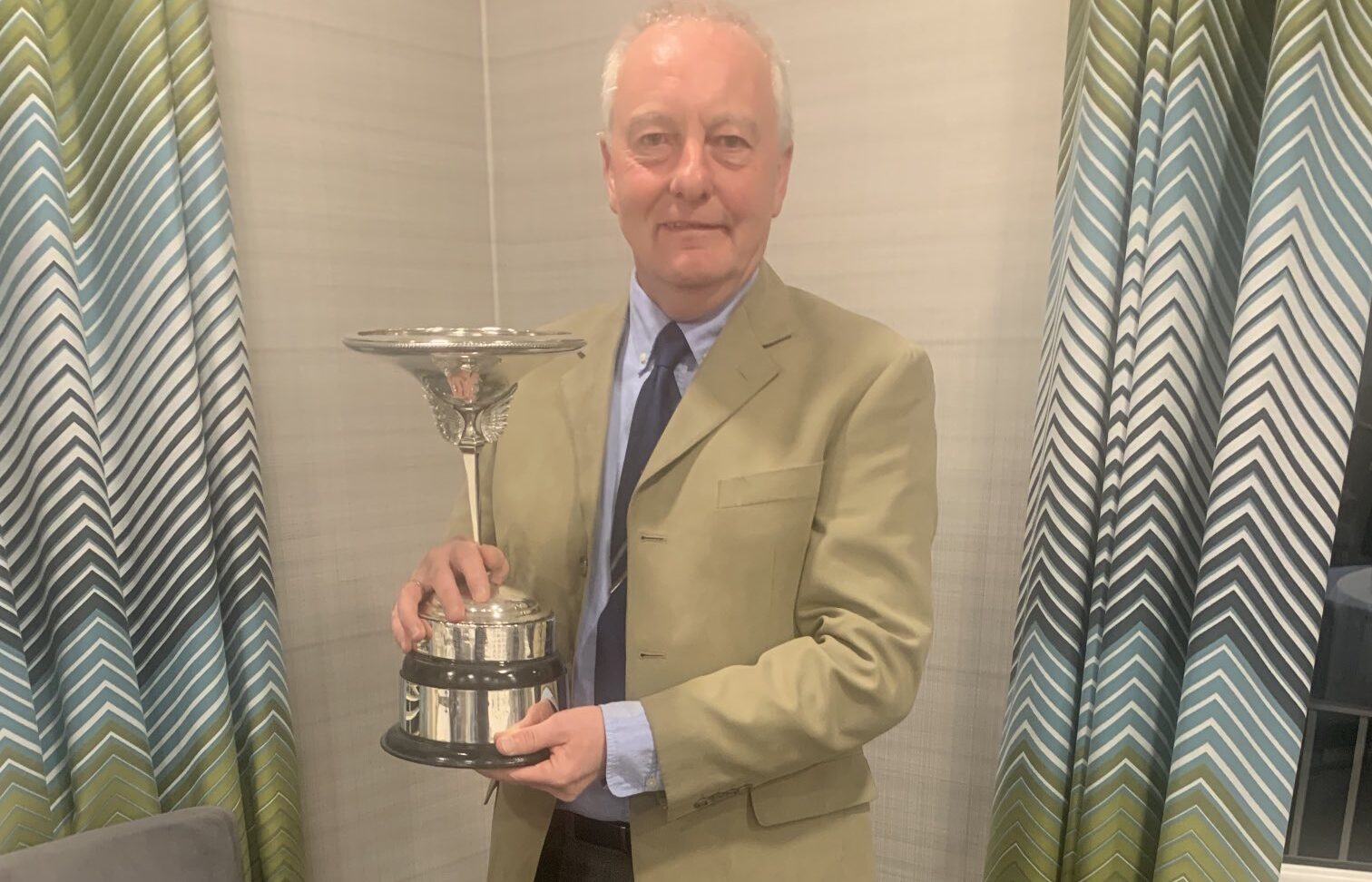 Collinge Trophy champion David Hughes