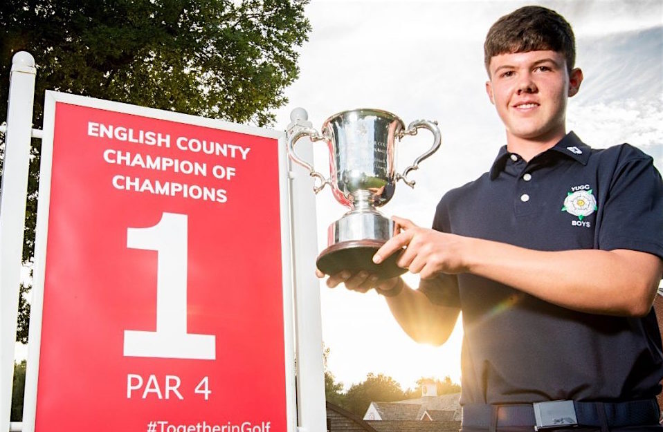 England Golf Boys Champion of Champion Dylan Shaw-Radford