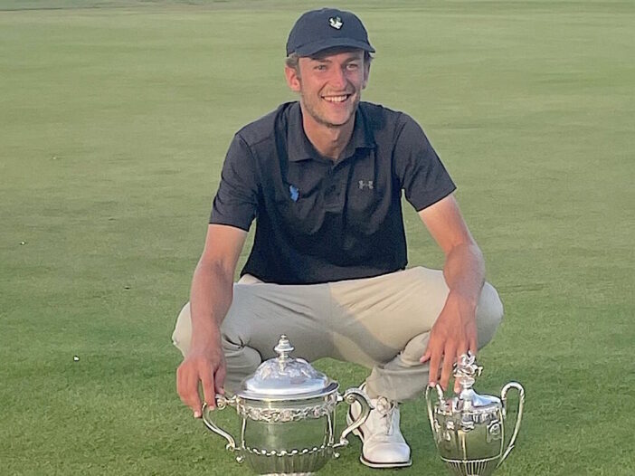 Gregor Tait collects some pretty impressive silverware after winning the South East Links Championship