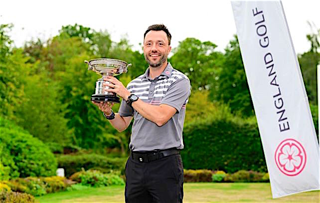 Gloucestershire's Nick Day, who won the Men's Champion of Champions for the first time