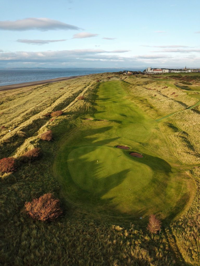 The 5th hole at Silloth on Solway