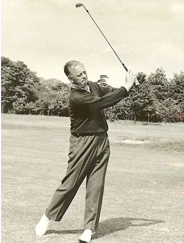 Amateur golf legend Gerald Micklem