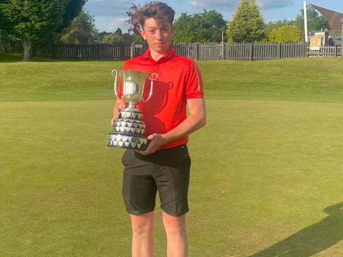 2023 Gloucestershire Men's County champion Milan Reed