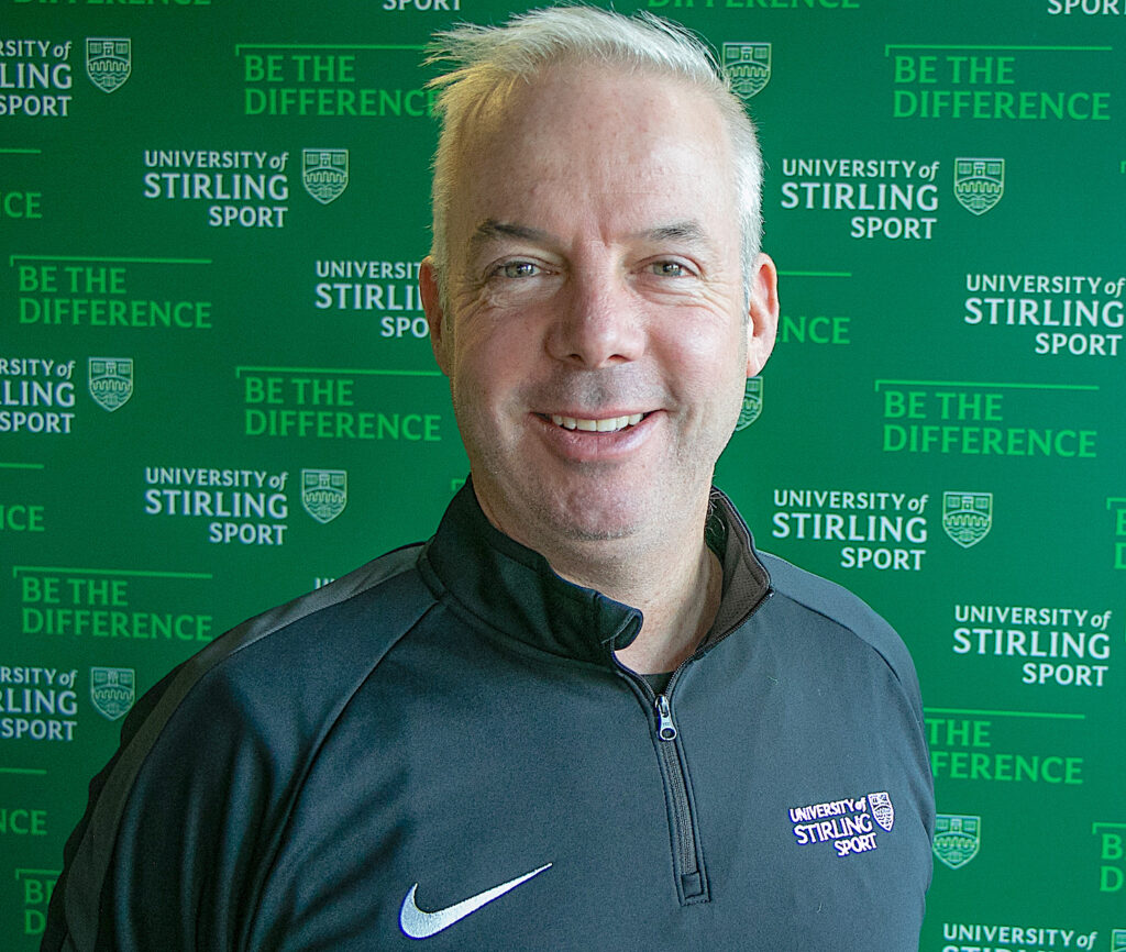 Dean Robertson, Head of Golf at the University of Stirling