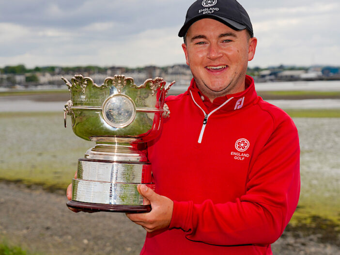 2023 Flogas Irish Mens Amateur Open winner John Gough