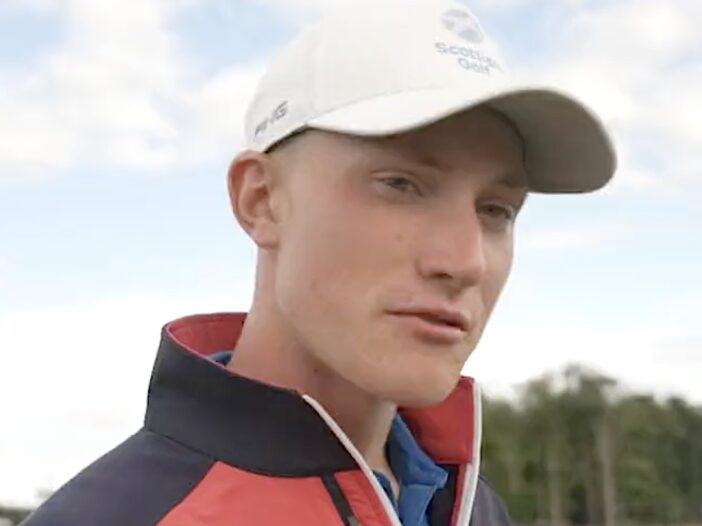 Big hitter Ruben Lindsay (to watch the videos, courtesy of @PGATOUR, click below)