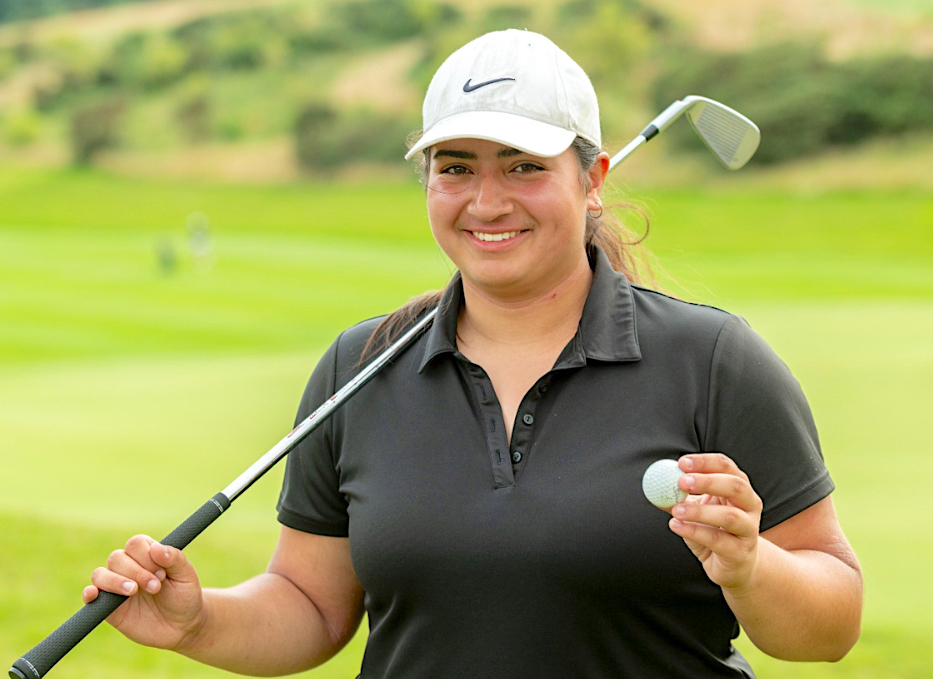 Leeds golfer Zara Ali registered a hole-in-one