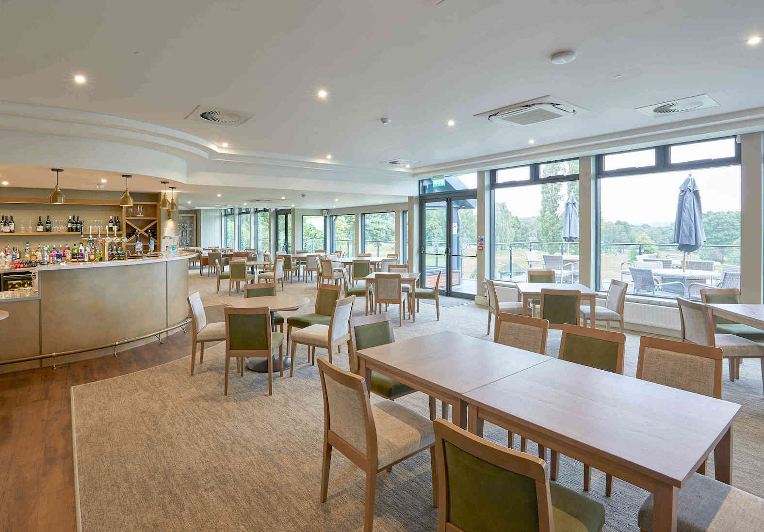 The revamped Walmley Golf Club clubhouse